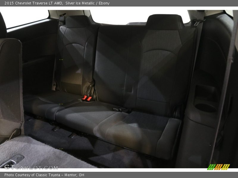 Silver Ice Metallic / Ebony 2015 Chevrolet Traverse LT AWD
