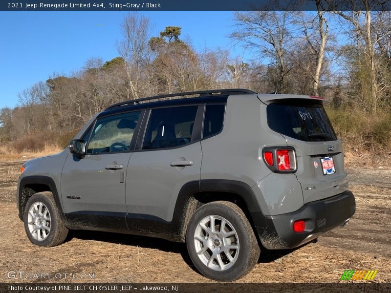 Sting-Gray / Black 2021 Jeep Renegade Limited 4x4