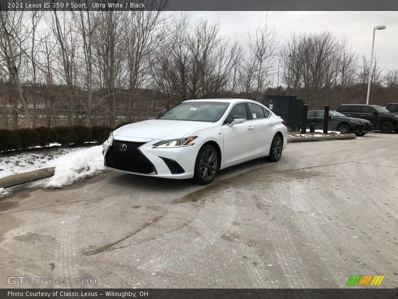 Ultra White / Black 2021 Lexus ES 350 F Sport