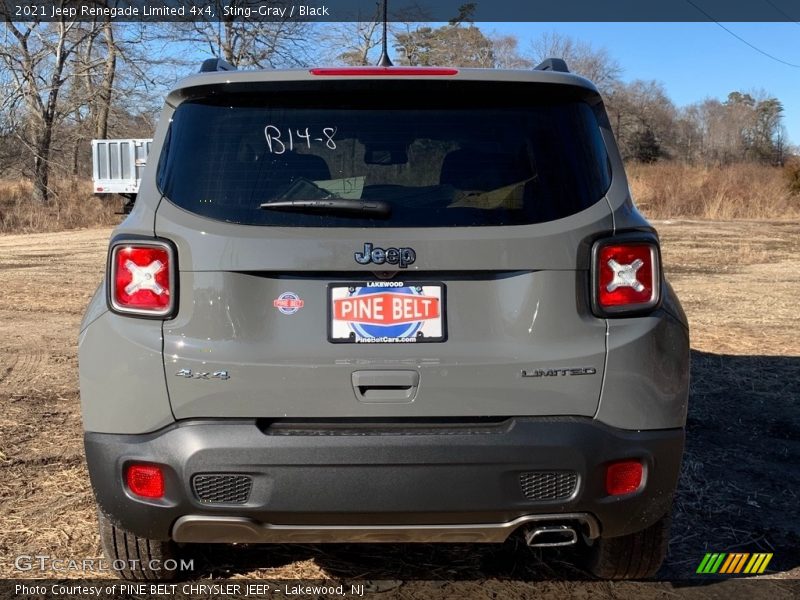 Sting-Gray / Black 2021 Jeep Renegade Limited 4x4