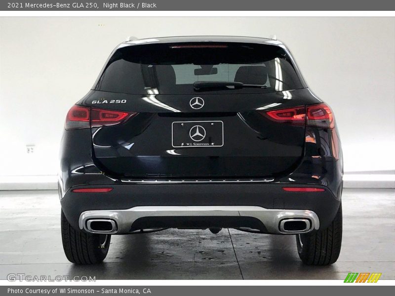 Night Black / Black 2021 Mercedes-Benz GLA 250