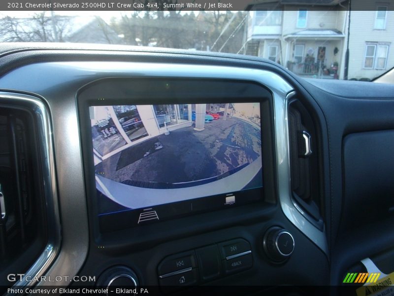 Summit White / Jet Black 2021 Chevrolet Silverado 2500HD LT Crew Cab 4x4