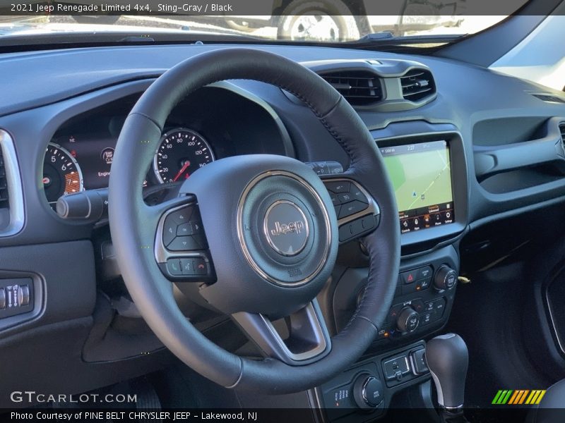 Sting-Gray / Black 2021 Jeep Renegade Limited 4x4