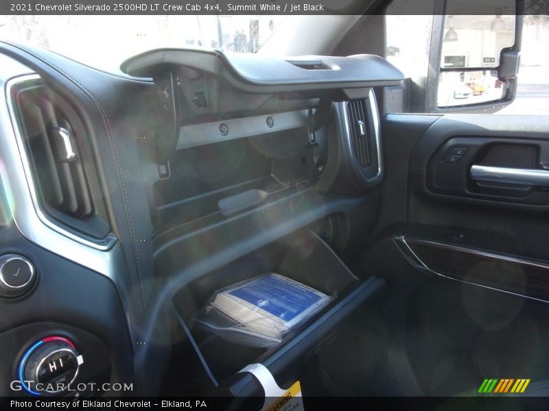 Summit White / Jet Black 2021 Chevrolet Silverado 2500HD LT Crew Cab 4x4