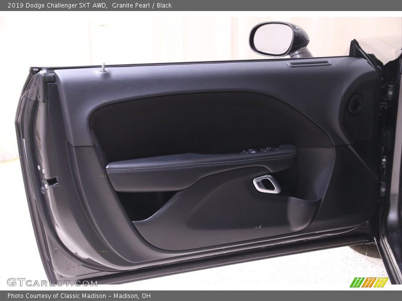 Granite Pearl / Black 2019 Dodge Challenger SXT AWD