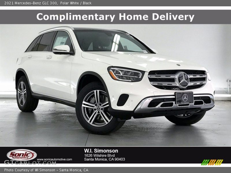 Polar White / Black 2021 Mercedes-Benz GLC 300