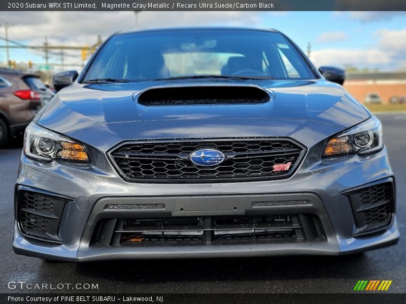 Magnetite Gray Metallic / Recaro Ultra Suede/Carbon Black 2020 Subaru WRX STI Limited