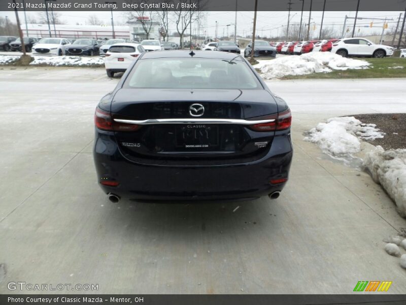 Deep Crystal Blue / Black 2021 Mazda Mazda6 Grand Touring