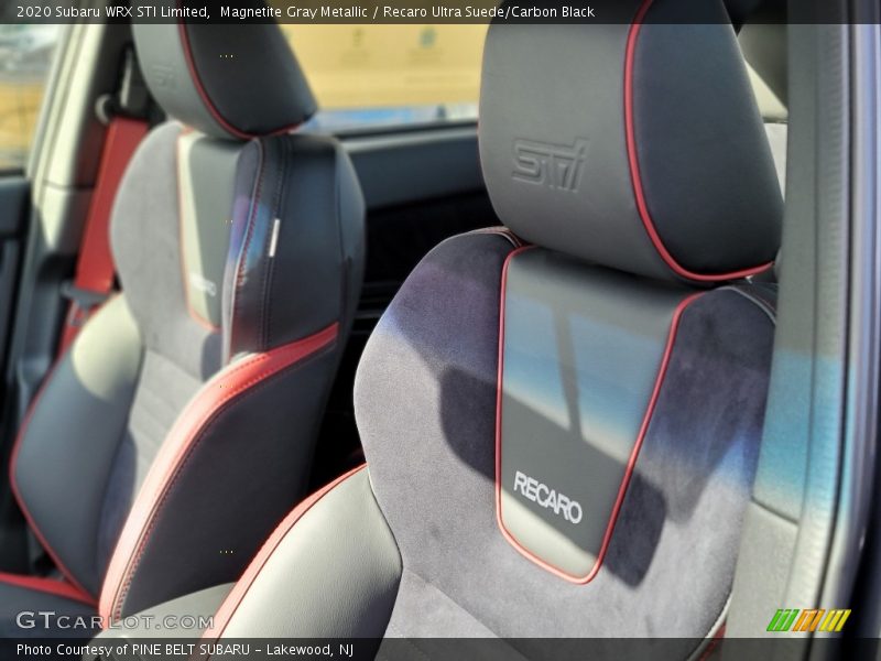 Front Seat of 2020 WRX STI Limited