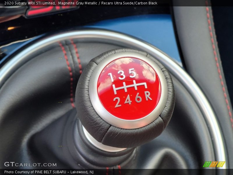  2020 WRX STI Limited 6 Speed Manual Shifter