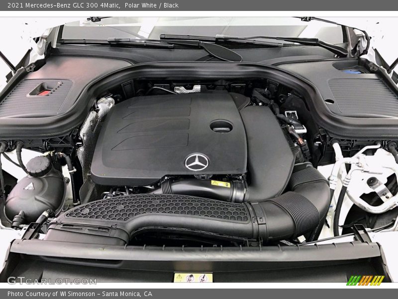 Polar White / Black 2021 Mercedes-Benz GLC 300 4Matic