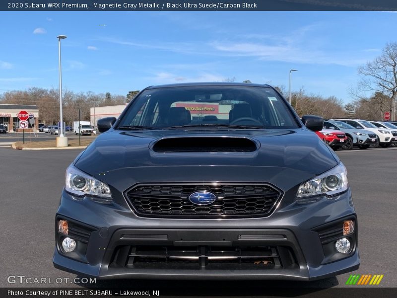 Magnetite Gray Metallic / Black Ultra Suede/Carbon Black 2020 Subaru WRX Premium