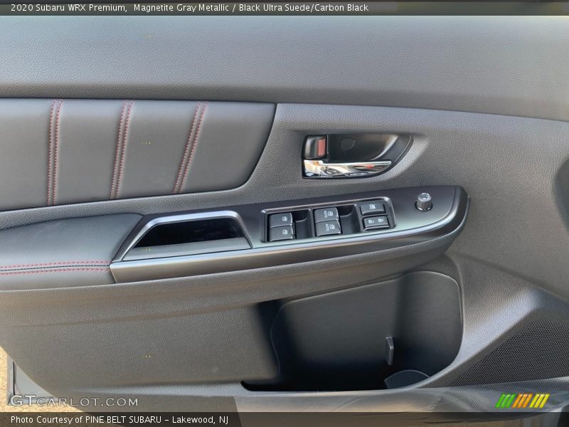 Magnetite Gray Metallic / Black Ultra Suede/Carbon Black 2020 Subaru WRX Premium