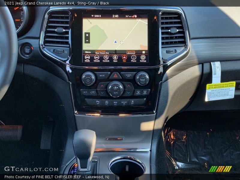 Sting-Gray / Black 2021 Jeep Grand Cherokee Laredo 4x4