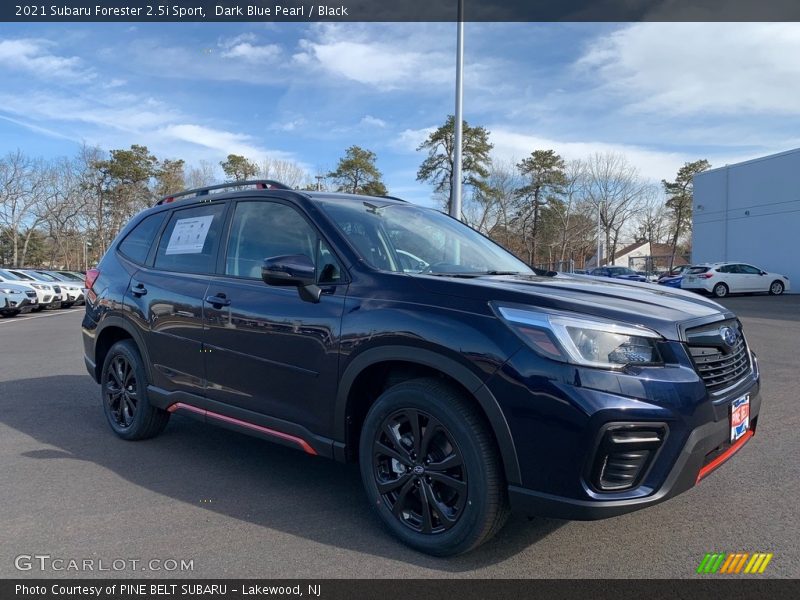 Dark Blue Pearl / Black 2021 Subaru Forester 2.5i Sport