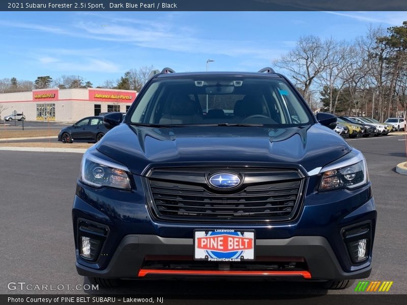 Dark Blue Pearl / Black 2021 Subaru Forester 2.5i Sport