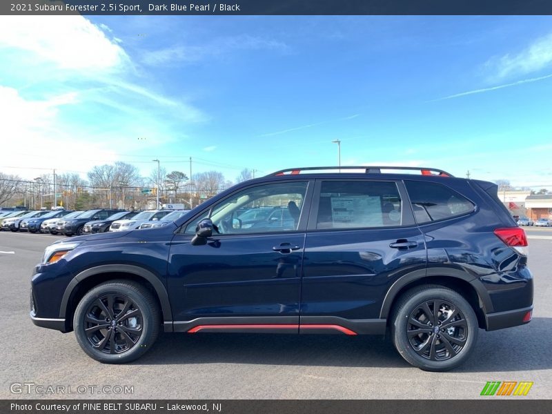 Dark Blue Pearl / Black 2021 Subaru Forester 2.5i Sport