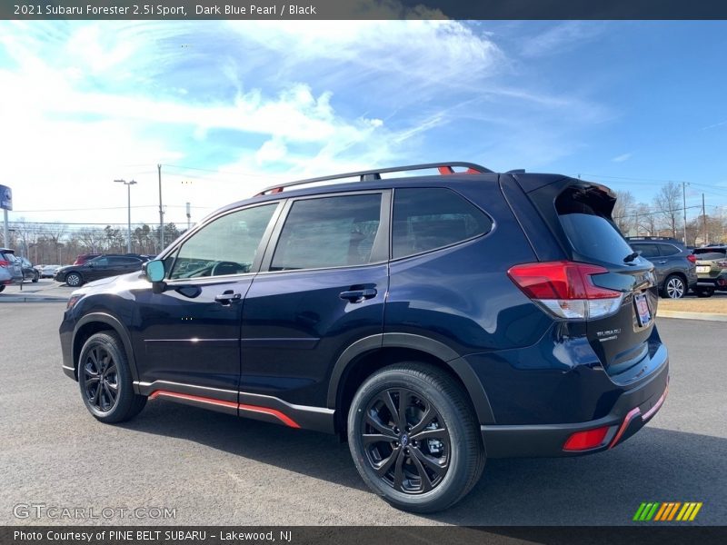 Dark Blue Pearl / Black 2021 Subaru Forester 2.5i Sport