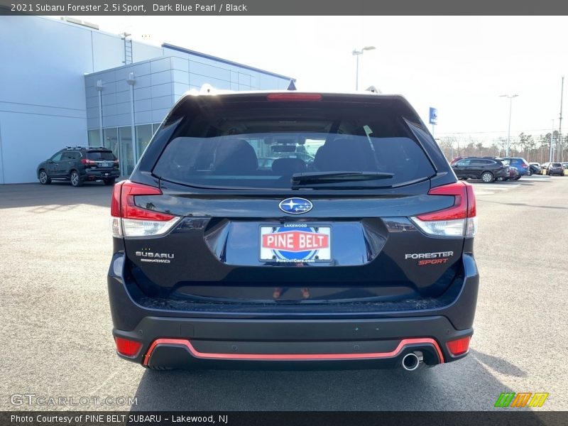 Dark Blue Pearl / Black 2021 Subaru Forester 2.5i Sport