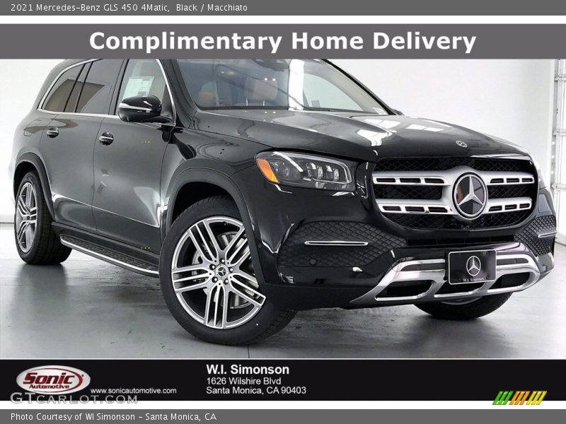 Black / Macchiato 2021 Mercedes-Benz GLS 450 4Matic