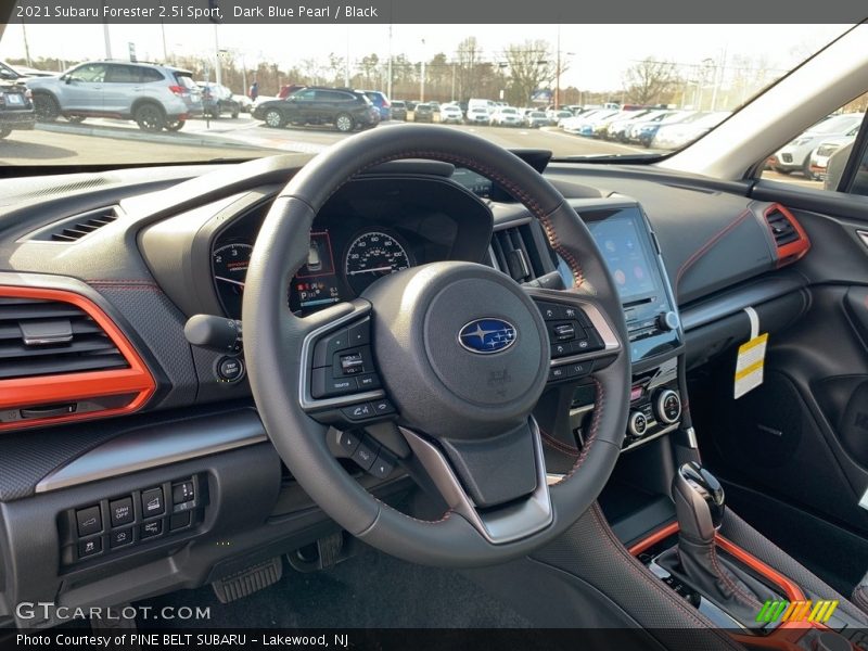 Dark Blue Pearl / Black 2021 Subaru Forester 2.5i Sport