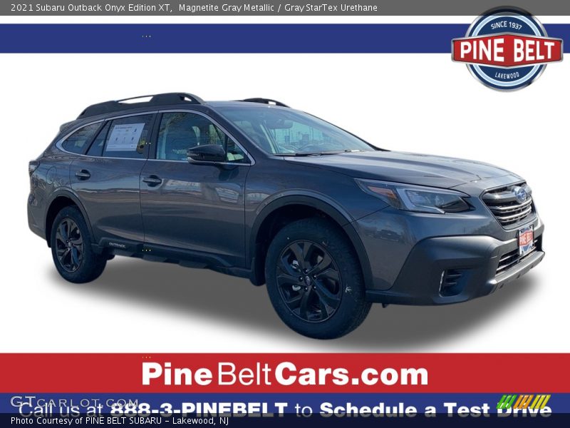 Magnetite Gray Metallic / Gray StarTex Urethane 2021 Subaru Outback Onyx Edition XT