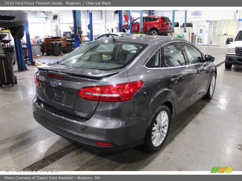 Magnetic / Charcoal Black 2016 Ford Focus Titanium Sedan