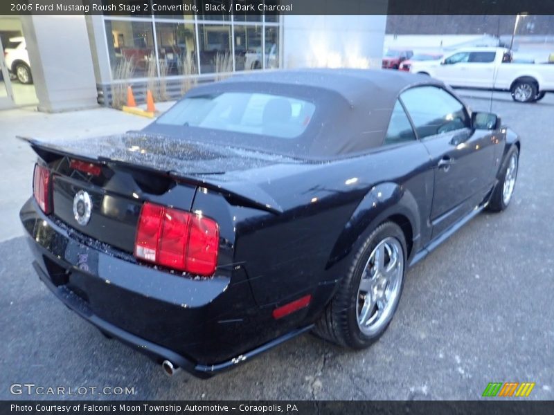 Black / Dark Charcoal 2006 Ford Mustang Roush Stage 2 Convertible
