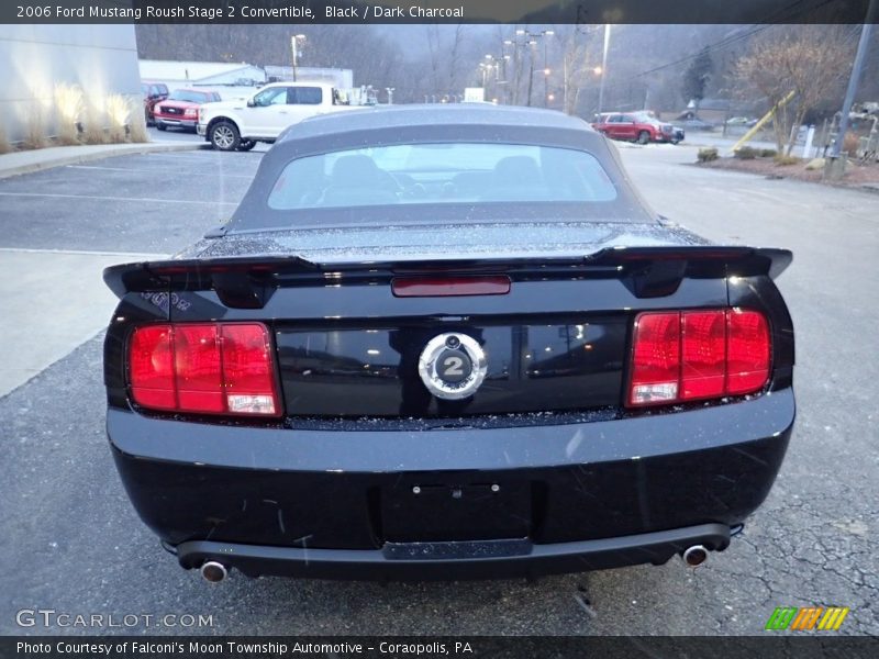 Black / Dark Charcoal 2006 Ford Mustang Roush Stage 2 Convertible