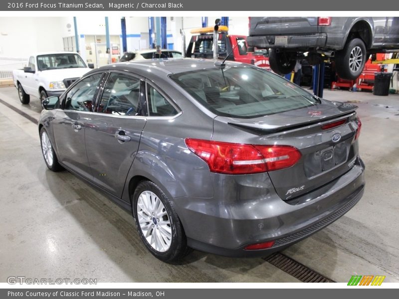 Magnetic / Charcoal Black 2016 Ford Focus Titanium Sedan