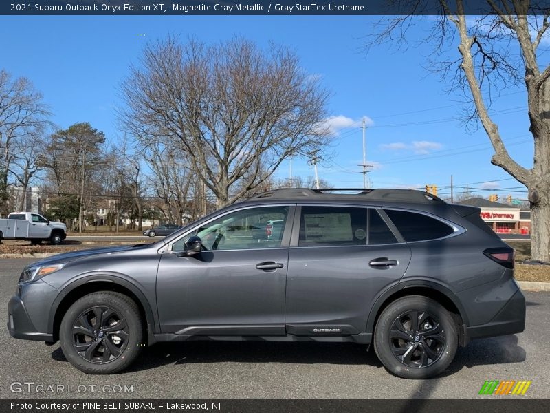 Magnetite Gray Metallic / Gray StarTex Urethane 2021 Subaru Outback Onyx Edition XT