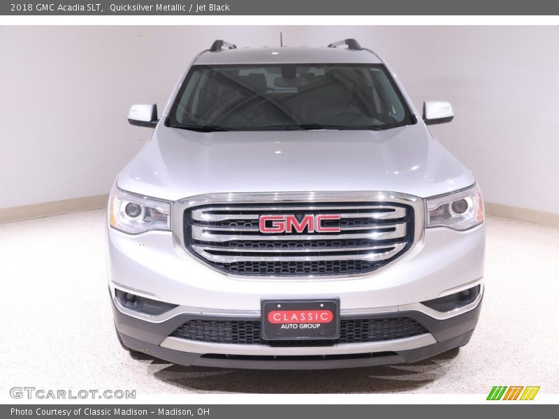 Quicksilver Metallic / Jet Black 2018 GMC Acadia SLT