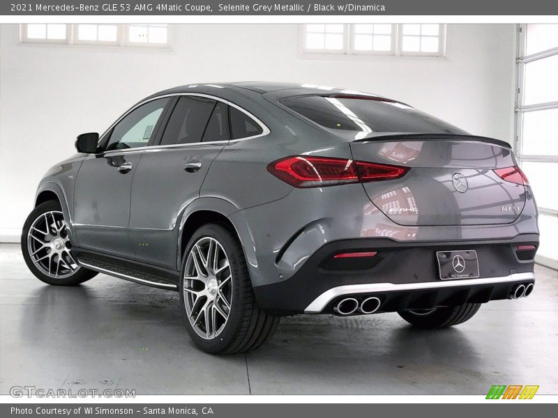 Selenite Grey Metallic / Black w/Dinamica 2021 Mercedes-Benz GLE 53 AMG 4Matic Coupe