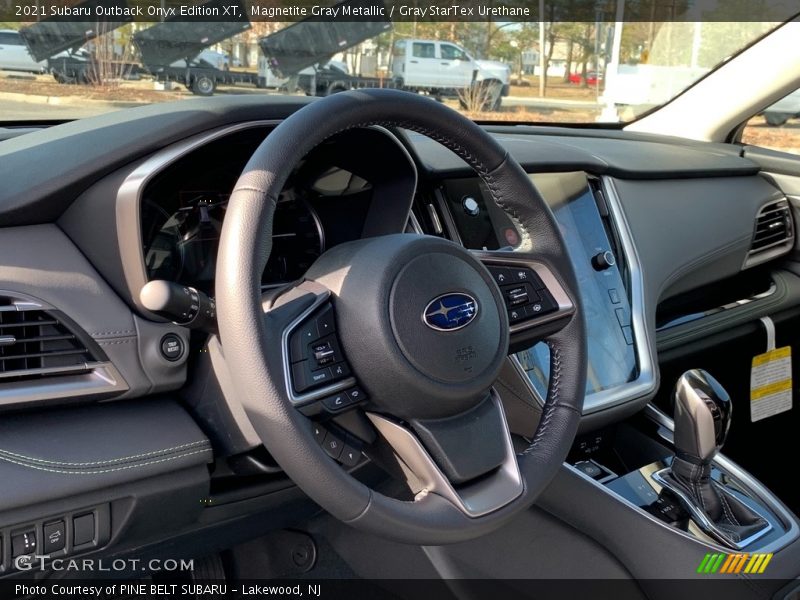 Magnetite Gray Metallic / Gray StarTex Urethane 2021 Subaru Outback Onyx Edition XT