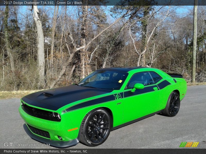 Green Go / Black 2017 Dodge Challenger T/A 392