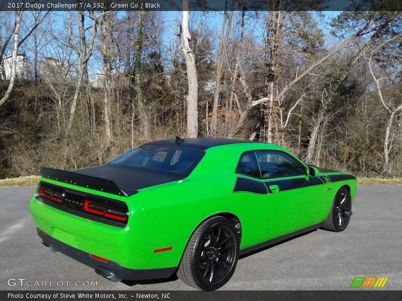 Green Go / Black 2017 Dodge Challenger T/A 392