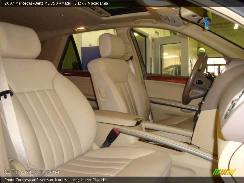 Black / Macadamia 2007 Mercedes-Benz ML 350 4Matic