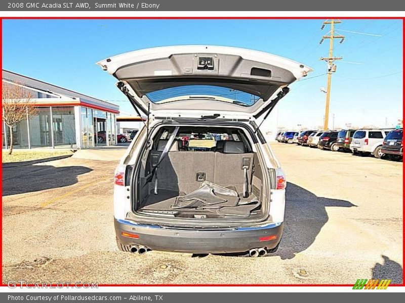 Summit White / Ebony 2008 GMC Acadia SLT AWD