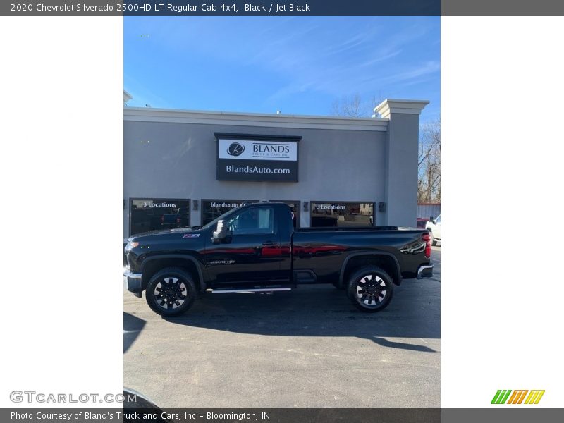 Black / Jet Black 2020 Chevrolet Silverado 2500HD LT Regular Cab 4x4
