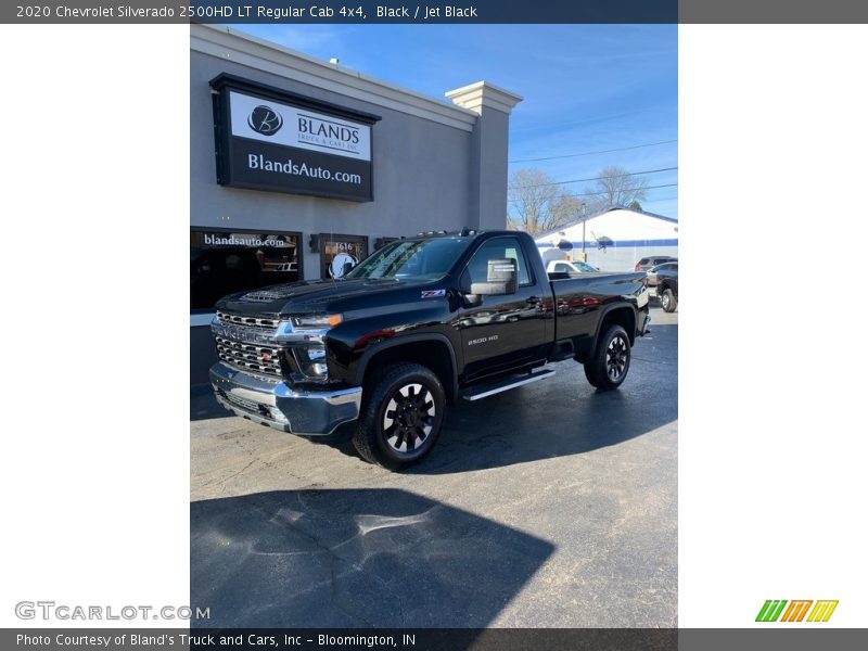 Black / Jet Black 2020 Chevrolet Silverado 2500HD LT Regular Cab 4x4