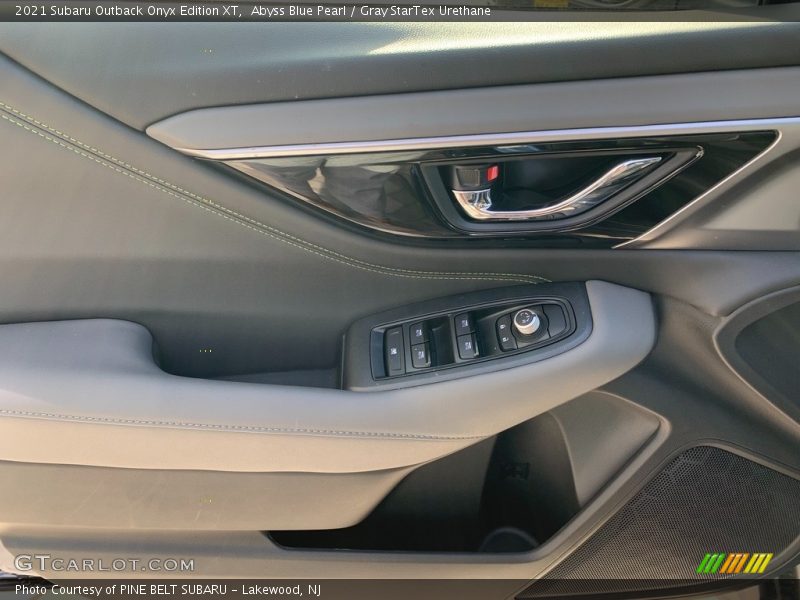 Abyss Blue Pearl / Gray StarTex Urethane 2021 Subaru Outback Onyx Edition XT