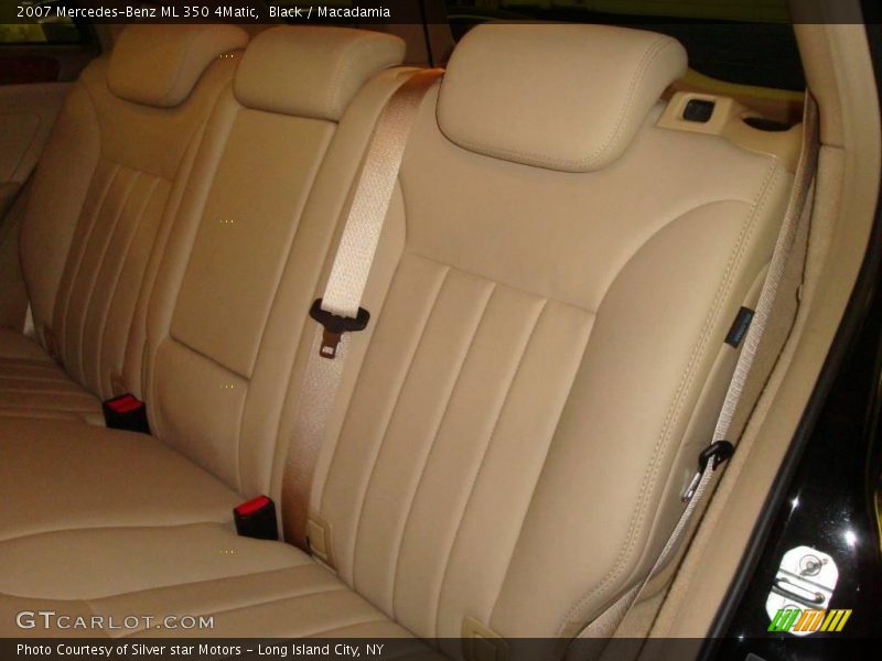 Black / Macadamia 2007 Mercedes-Benz ML 350 4Matic