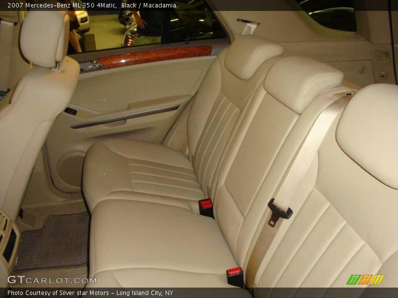 Black / Macadamia 2007 Mercedes-Benz ML 350 4Matic