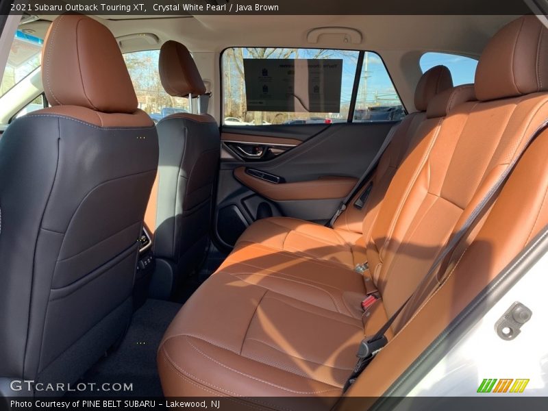 Crystal White Pearl / Java Brown 2021 Subaru Outback Touring XT