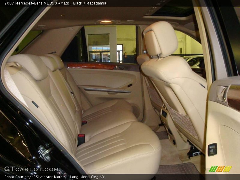 Black / Macadamia 2007 Mercedes-Benz ML 350 4Matic