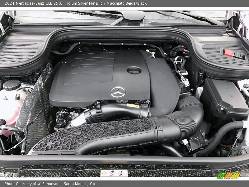 Iridium Silver Metallic / Macchiato Beige/Black 2021 Mercedes-Benz GLE 350