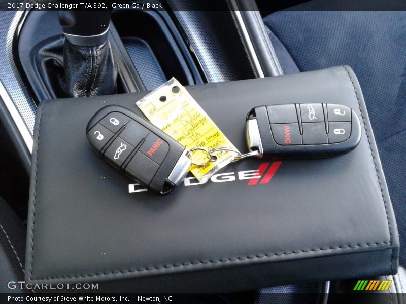Green Go / Black 2017 Dodge Challenger T/A 392