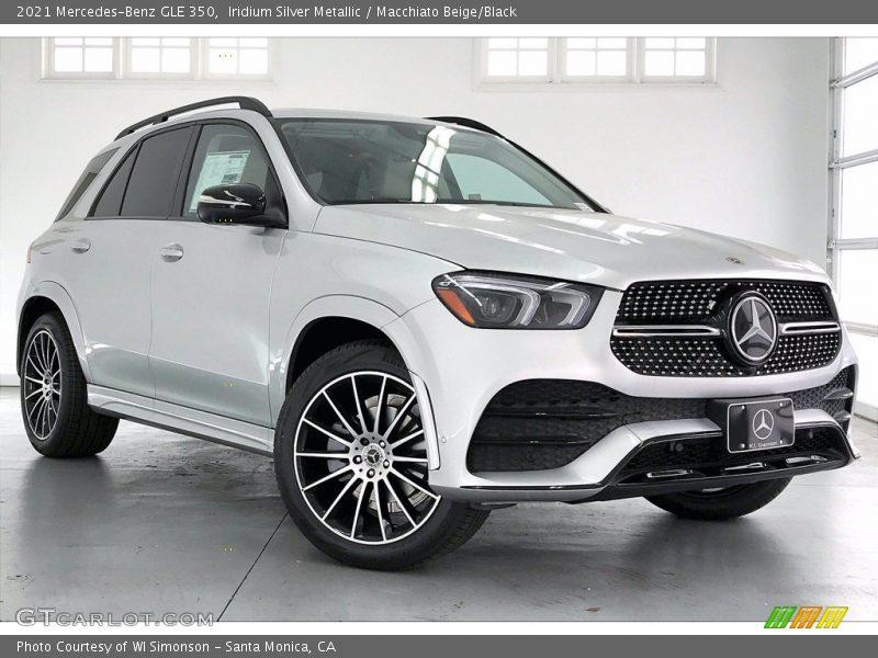 Iridium Silver Metallic / Macchiato Beige/Black 2021 Mercedes-Benz GLE 350