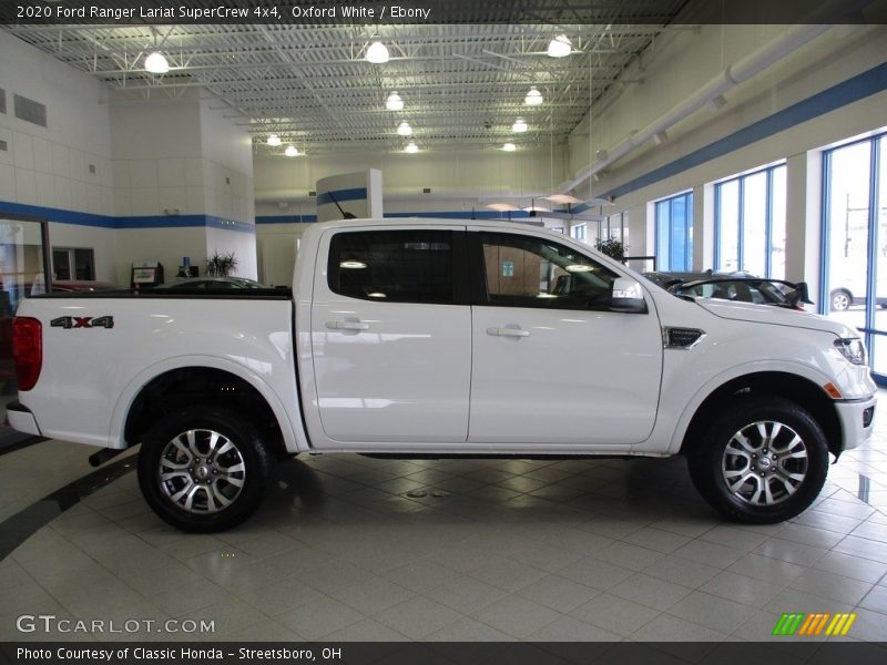 Oxford White / Ebony 2020 Ford Ranger Lariat SuperCrew 4x4