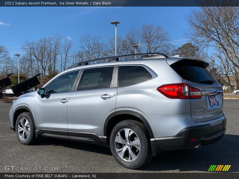 Ice Silver Metallic / Slate Black 2021 Subaru Ascent Premium